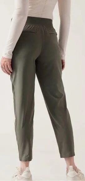 Athleta Mountain Olive Brooklyn Ankle Pants Size 2 - Image 2