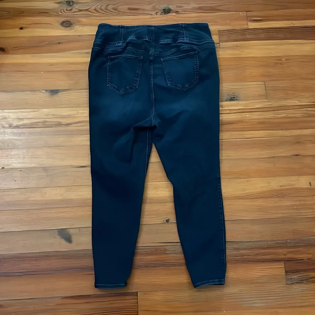 Torrid Corset Skinny Premium Stretch High-Rise Blue Jean Womens Size 20R - Image 4
