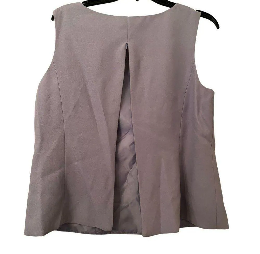 Moshita Couture lavender skirt suit, size 12 - Image 8