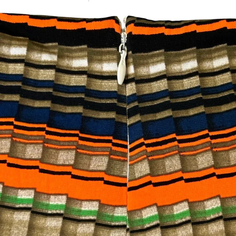 The Sang Multi Striped Plaid Colorful Wide Leg‎ Pants Festival Boho SP4621 NWT S - Image 7