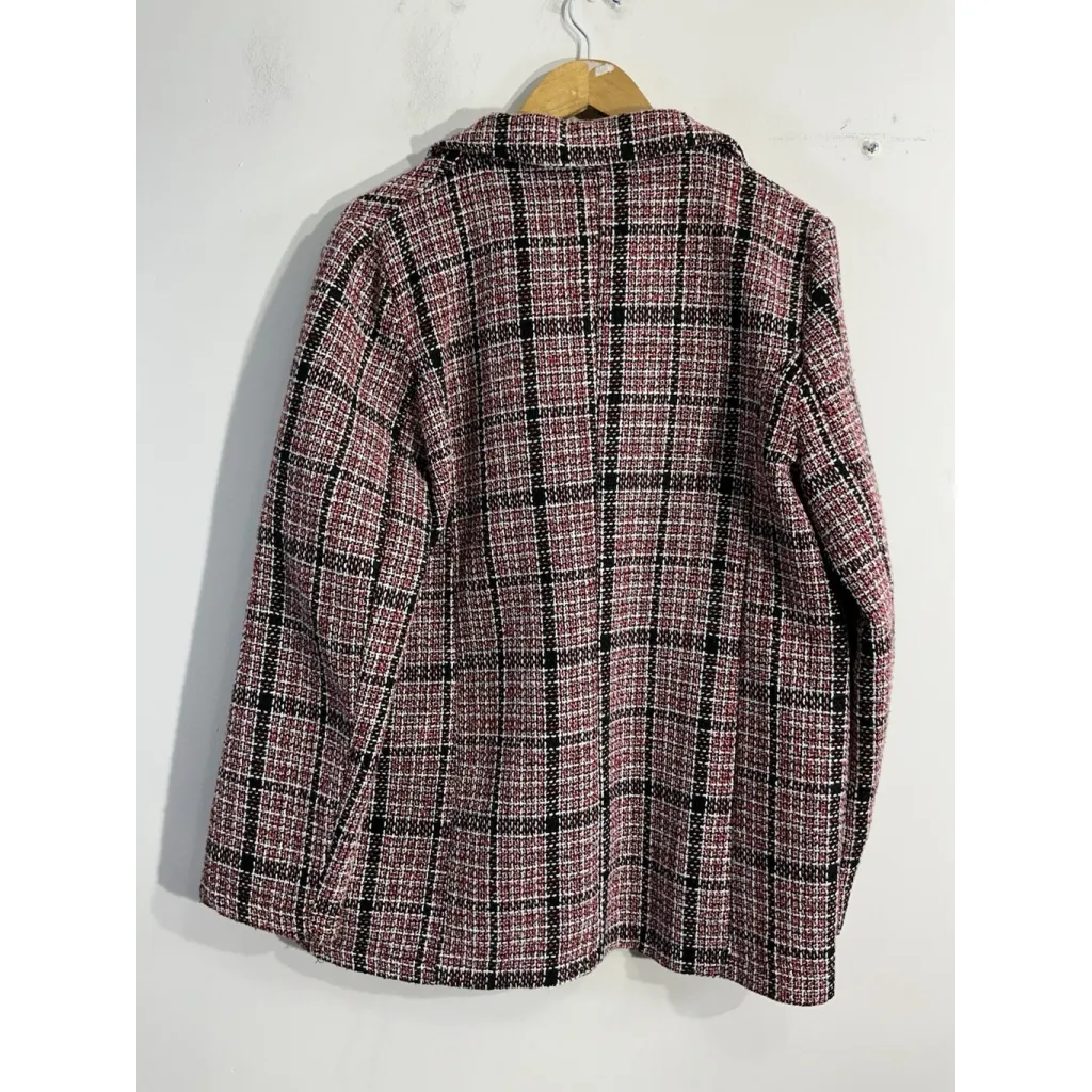 Womans Shein XL 12 Multicolor Blazer Double Breasted Button Down - Image 2