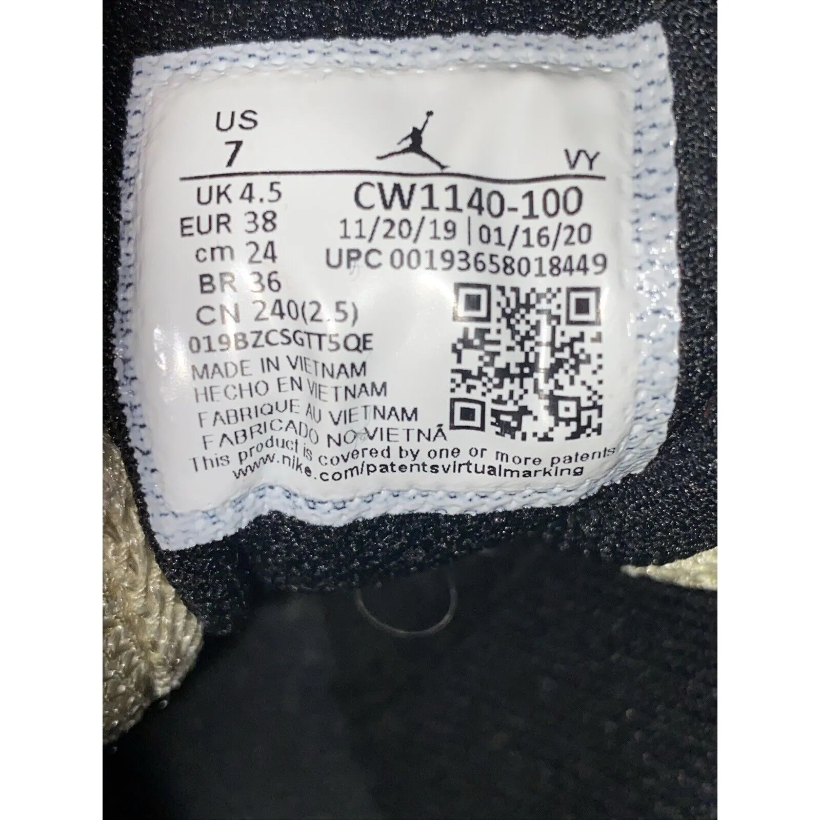 Nike Jordan 1 SE Mid Size 7 Eur Size 38- Lightbulb CW1140-100 - Image 9