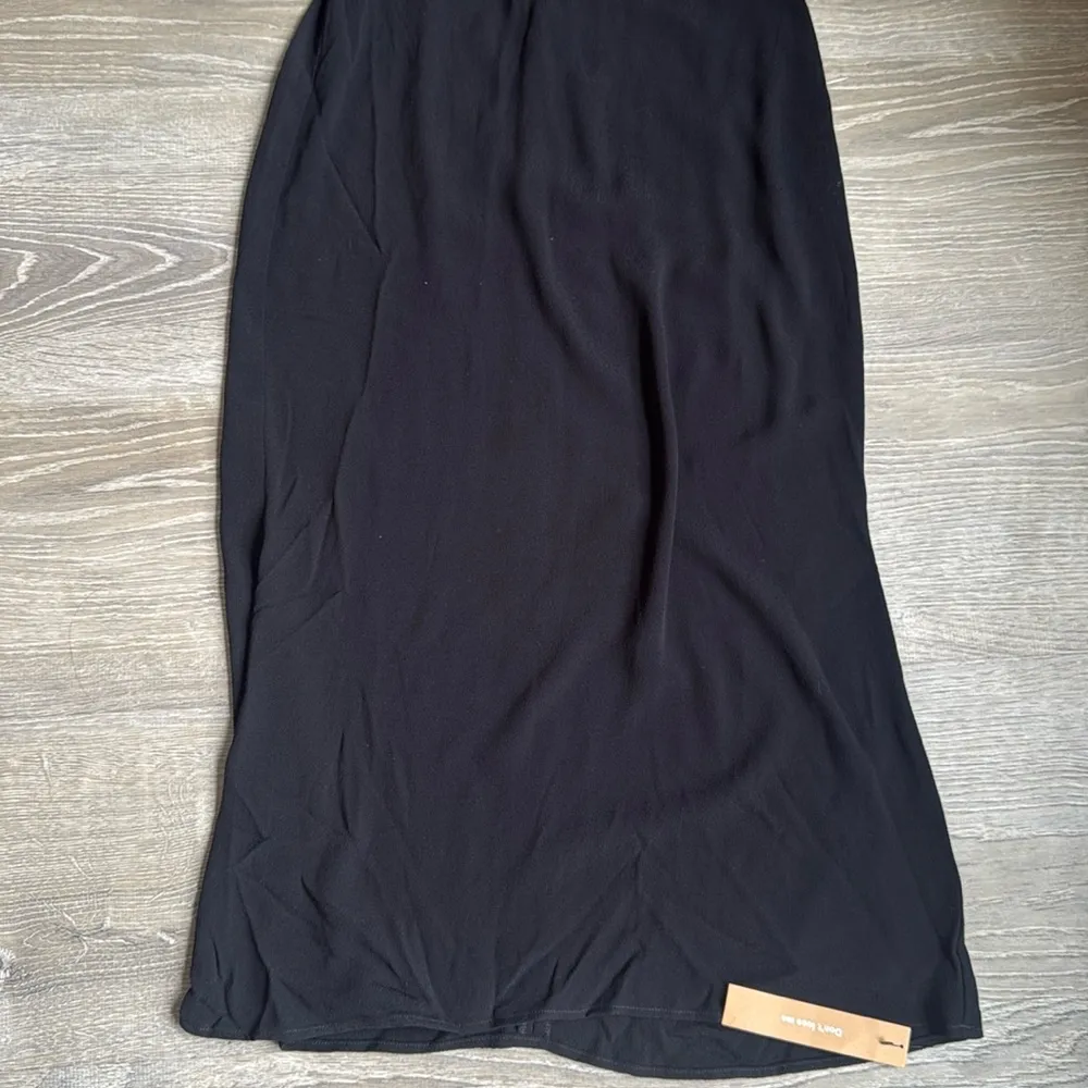 NEW REFORMATION Carlie Midi Dress In Black 4 - Image 4