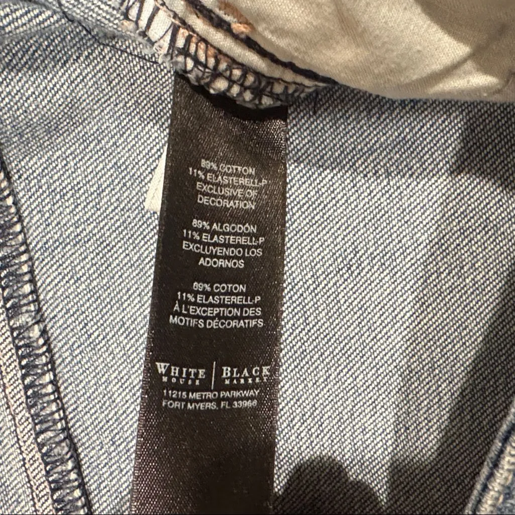 White House Black Market Girlfriend Jeans SIZE 4 - Image 5