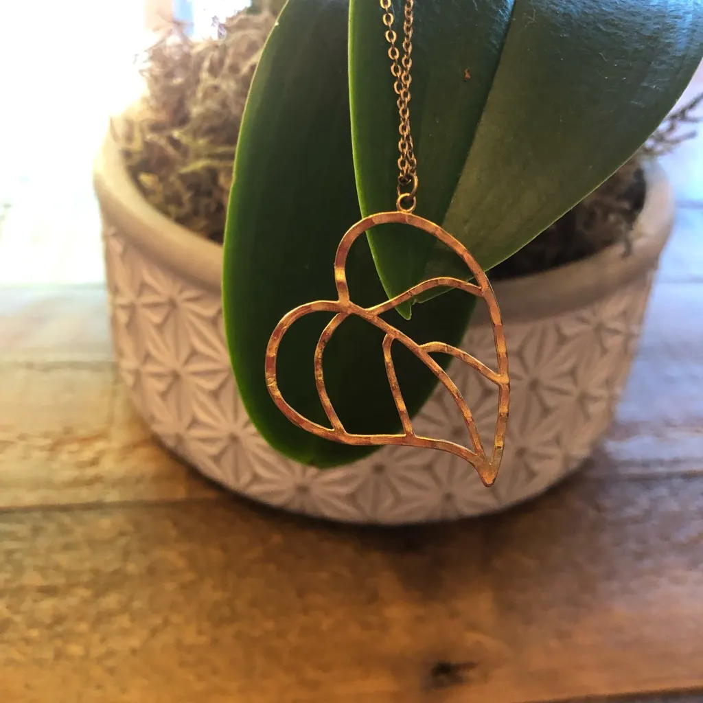 Robyn Rhodes Gold Plated‎ Heart Necklace - Image 2