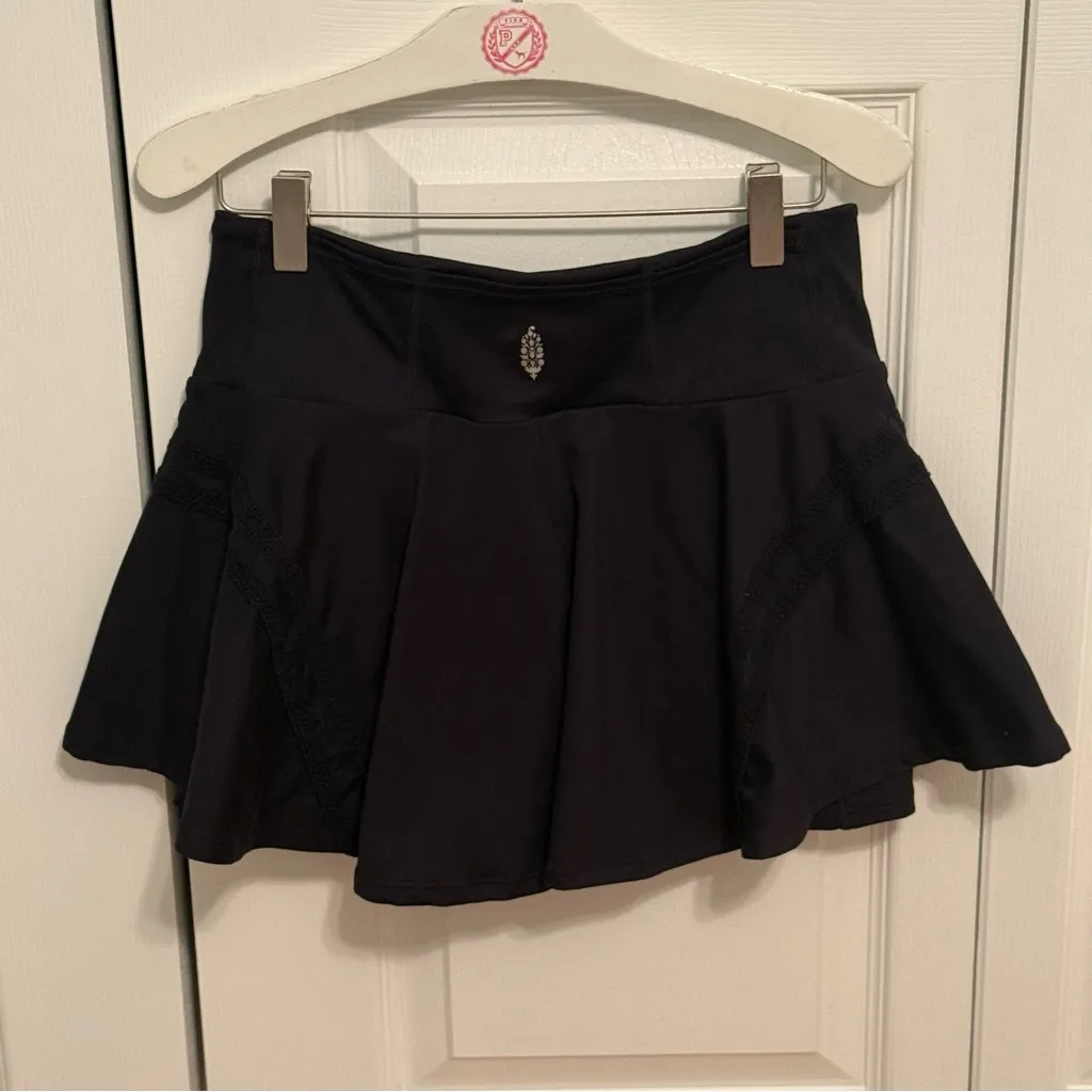 Free People Movement Pleats and Thank You Skort in Black - Image 5