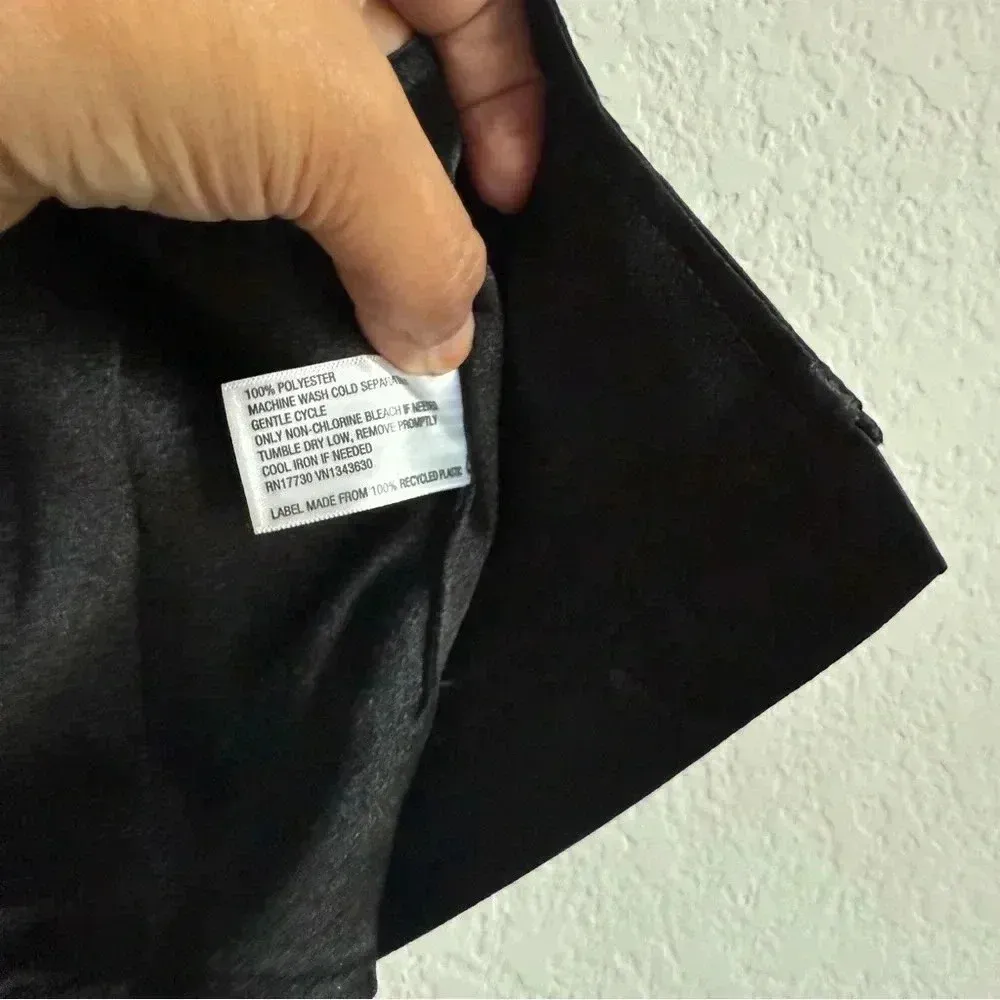 Future Collective Kahlana Barfield Brown‎ Pointed Front Zip Black Bustier Size 0 - Image 3