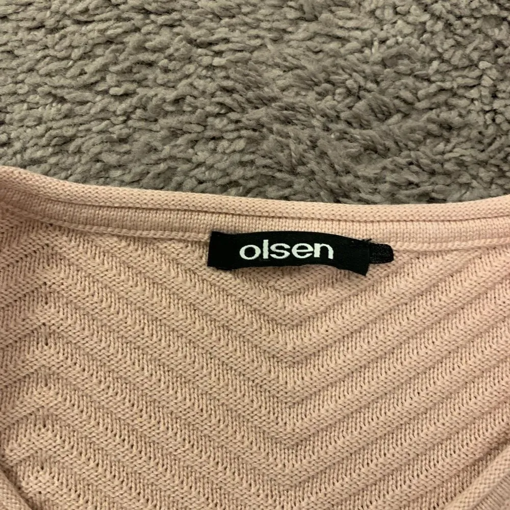Olsen European Fashion Size XL No tag but it measures XL. See photos. Pink - Image 2