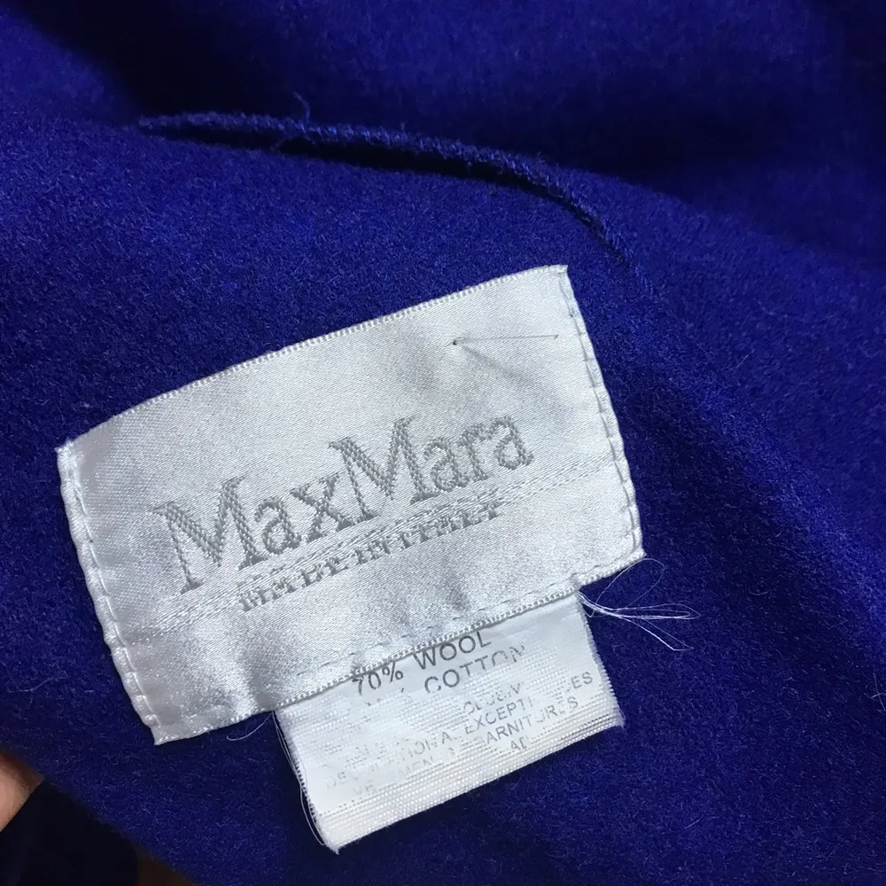 MaxMara Blue Waterfall Vest - Image 6