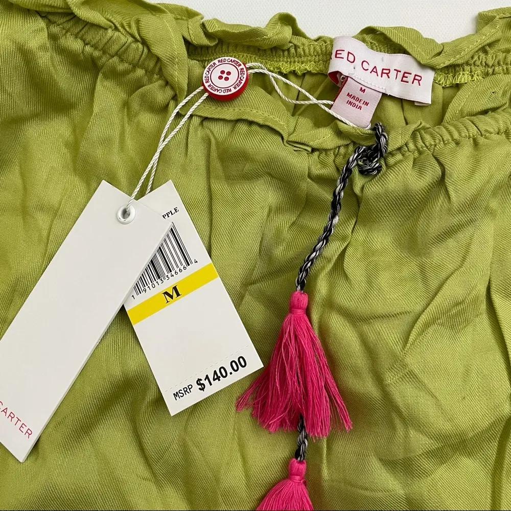 Red Carter Women's Koral Top Size M - Image 10