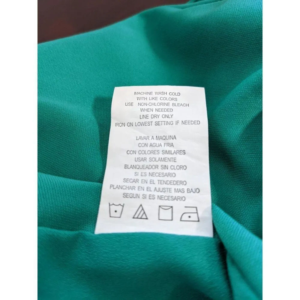 Gianni Bini Green Mini Dress with Back Cutout Size 1 Green Wedding Guest Dress - Image 6