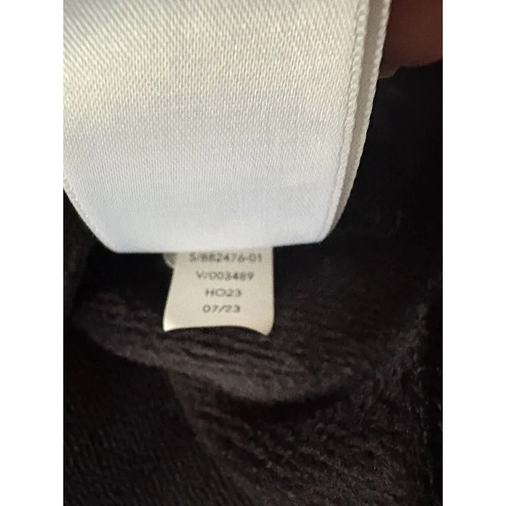 Athleta Cozy Karma Twist Sweatshirt Size S Black Long Sleeve Activewear Cozy - Image 9