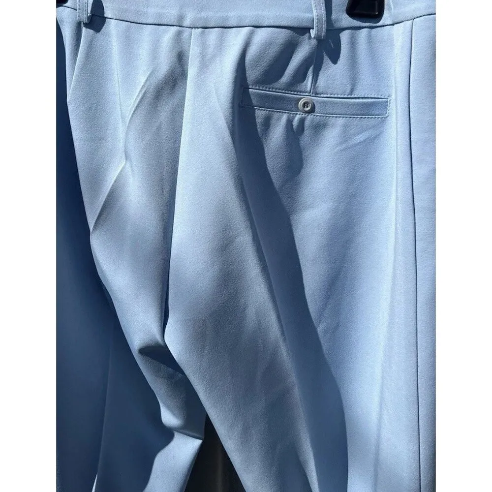 Vintage Sulena Women’s Pants Sz XL Blue Made In USA Lined Summer Spring Y2K - Image 11