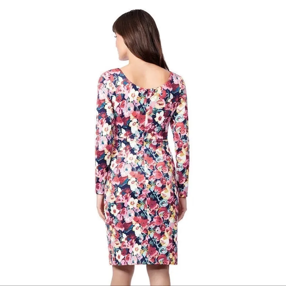 BETSY JOHNSON Long Sleeve Floral Dress - Image 3