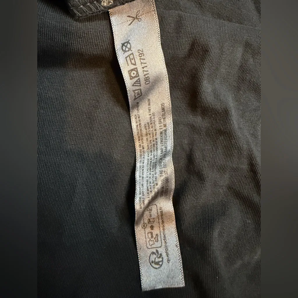 Free People Movement Hot Shot Tank Top Mini Dress Romper Mineral Black L / XL Size L - Image 4