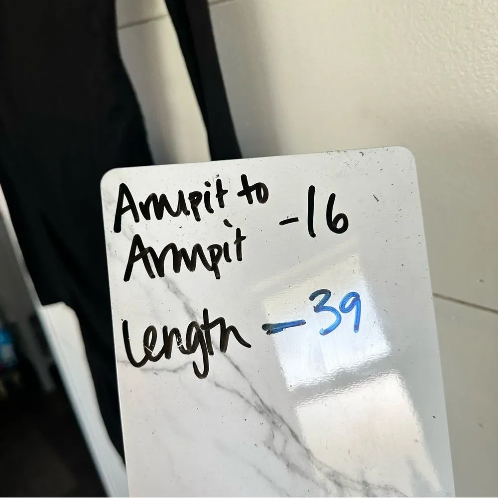 Pam & Gela Women’s Black Small Long Sleeve Zipper Dress - Image 5