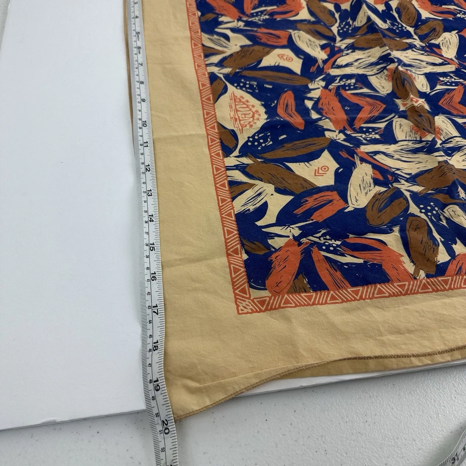 Southwest / Tribal / Hawaiian Bandana Handkerchief Epic Systems Logo (Swag?) Blue - Image 7