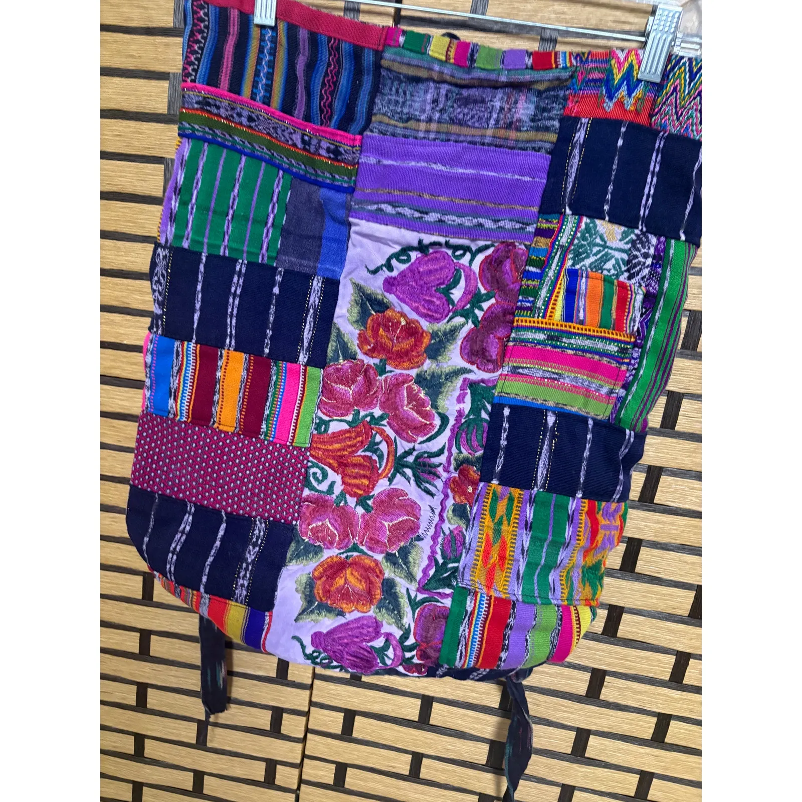 Boho Patchwork Backpack - Image 4