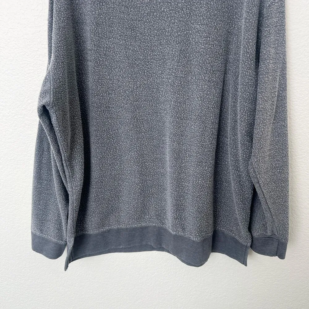 [NFL] San Francisco 49ers Gray Crew Neck Sweatshirt Intentional Pilling Sz Large - Image 5