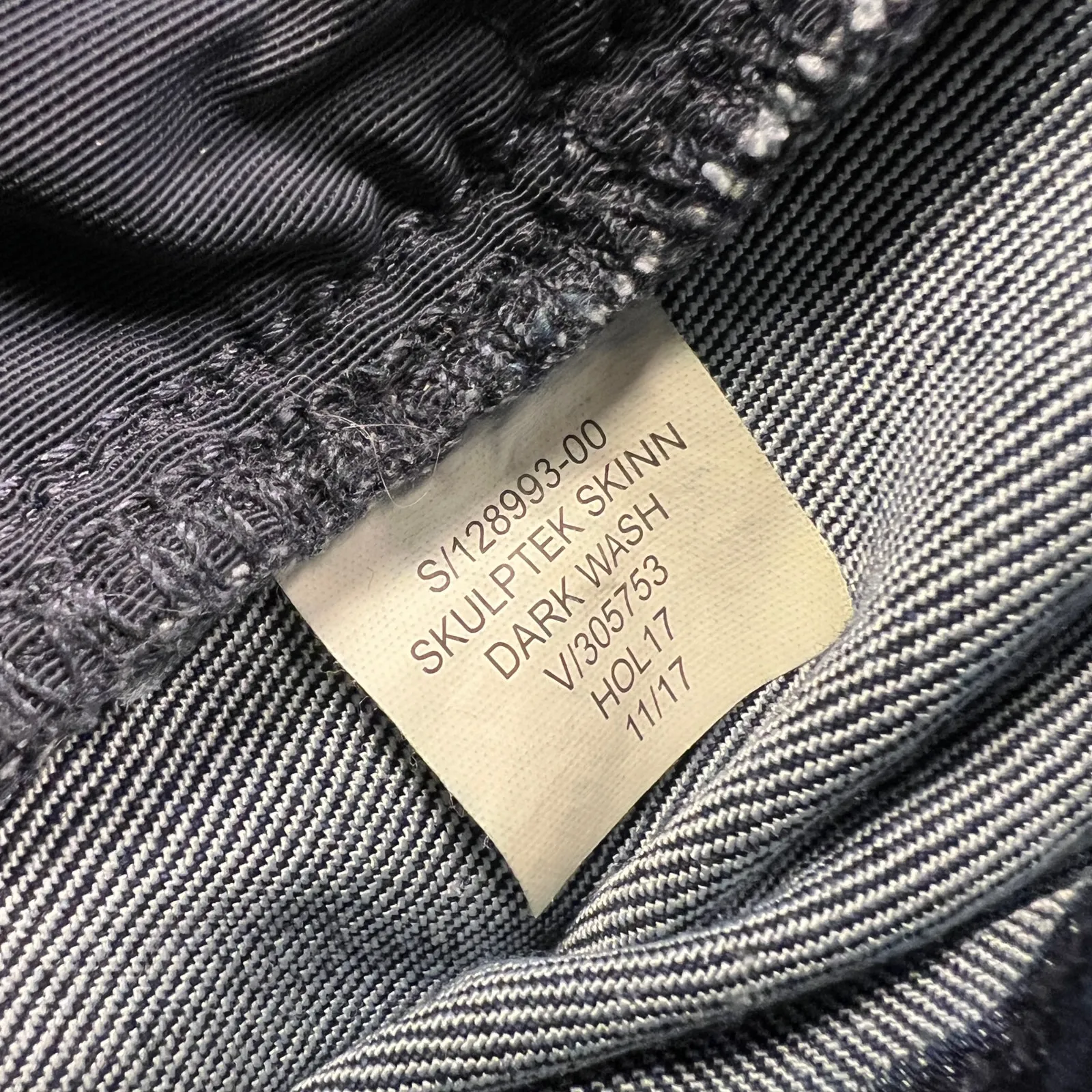 Athleta Skulptek Skinny Dark Wash Stretch Denim Mid Rise Jeans Size 10 - Image 10