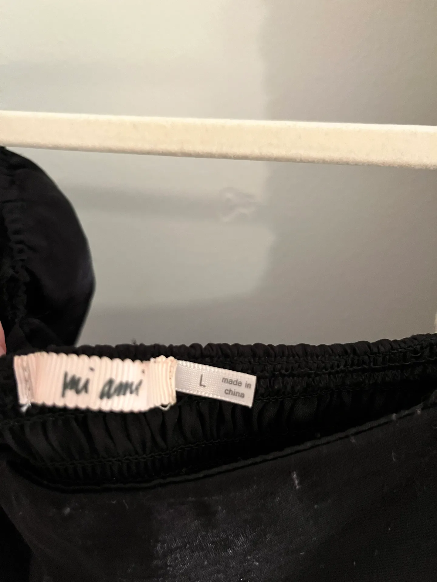 Black Satin Dress  - Image 3