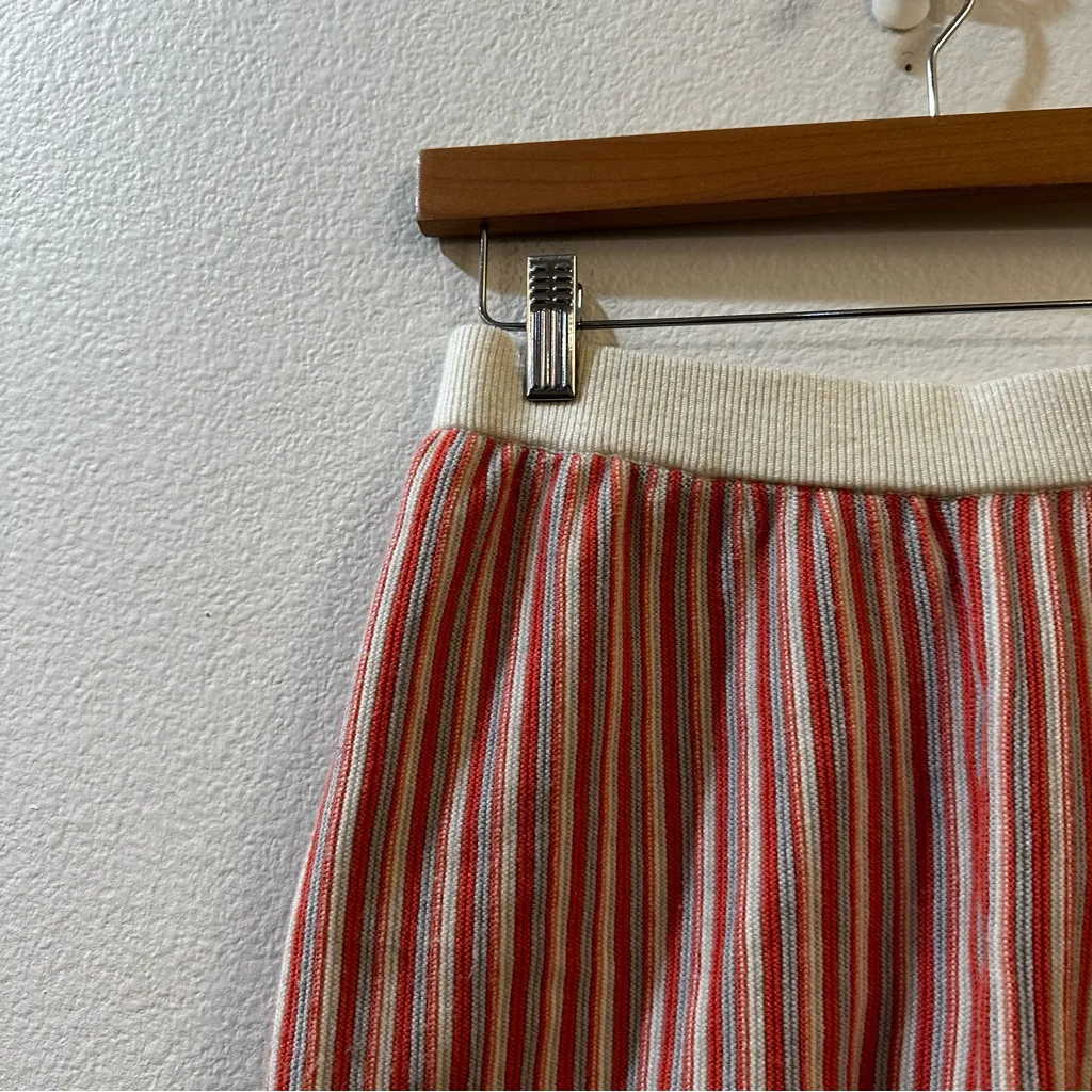 YLLW the Label Wyla Knit Lounge Shorts in Peach Size Small Orange - Image 4