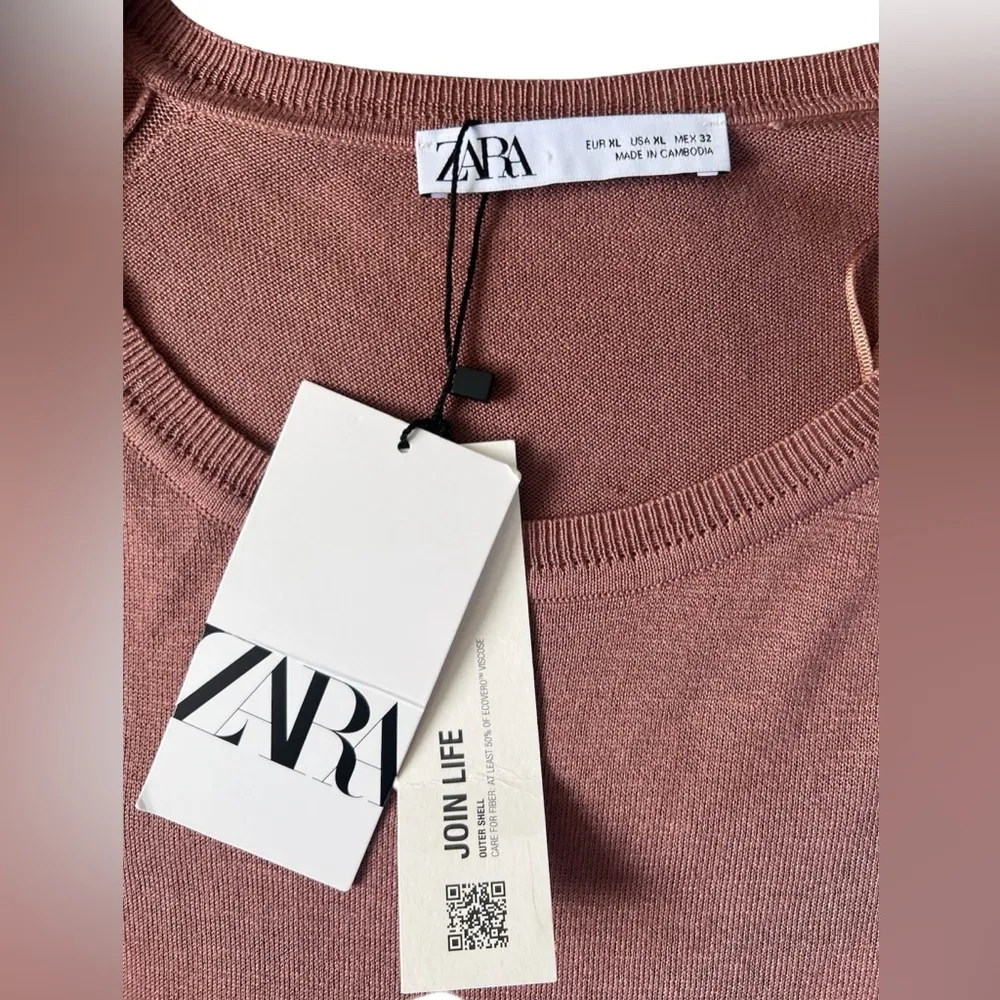Zara Knit Lightweight Crewneck Sweater | XL NWT - Image 3