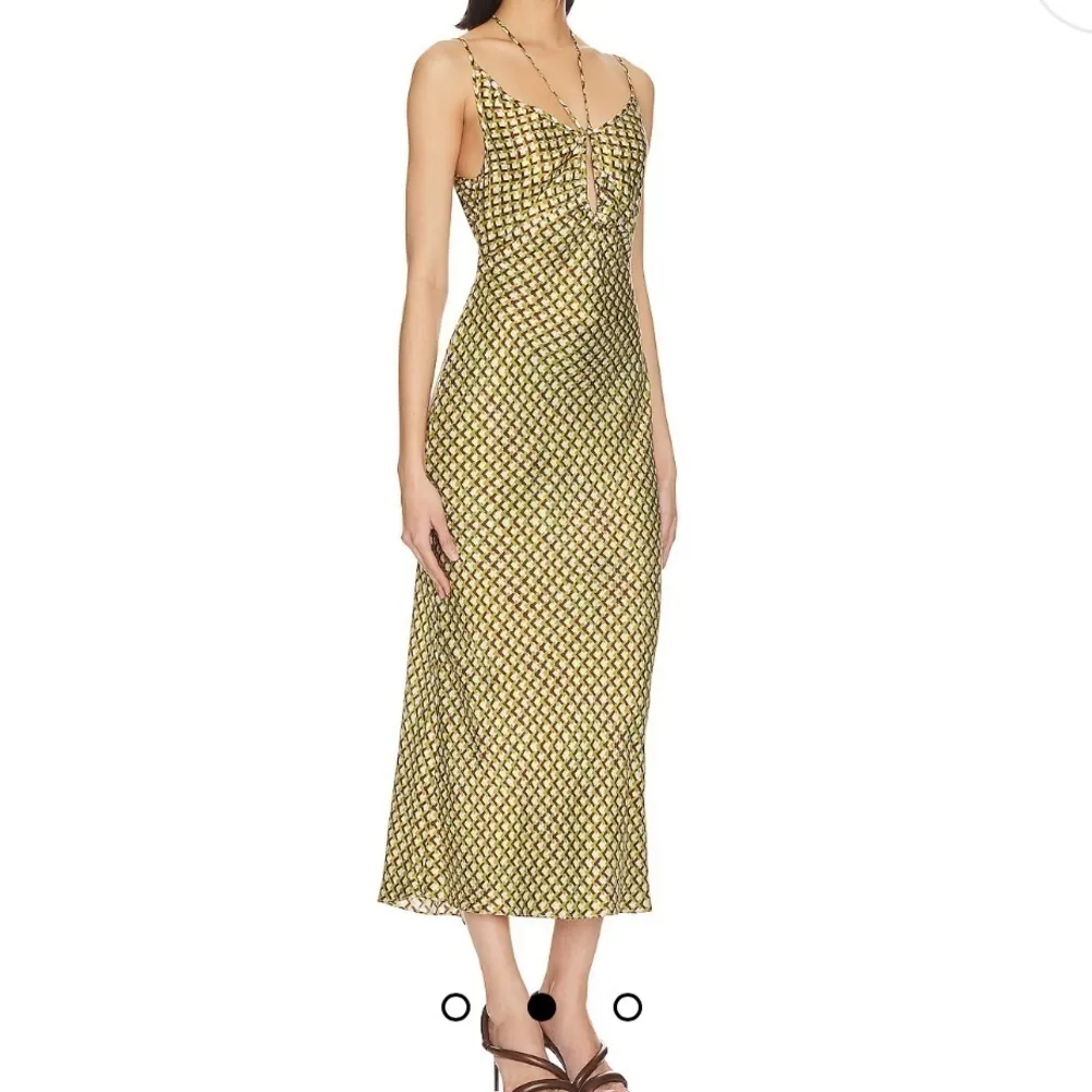Bec + Bridge Quinn silk Maxi Dress in Siena Geo - Image 4