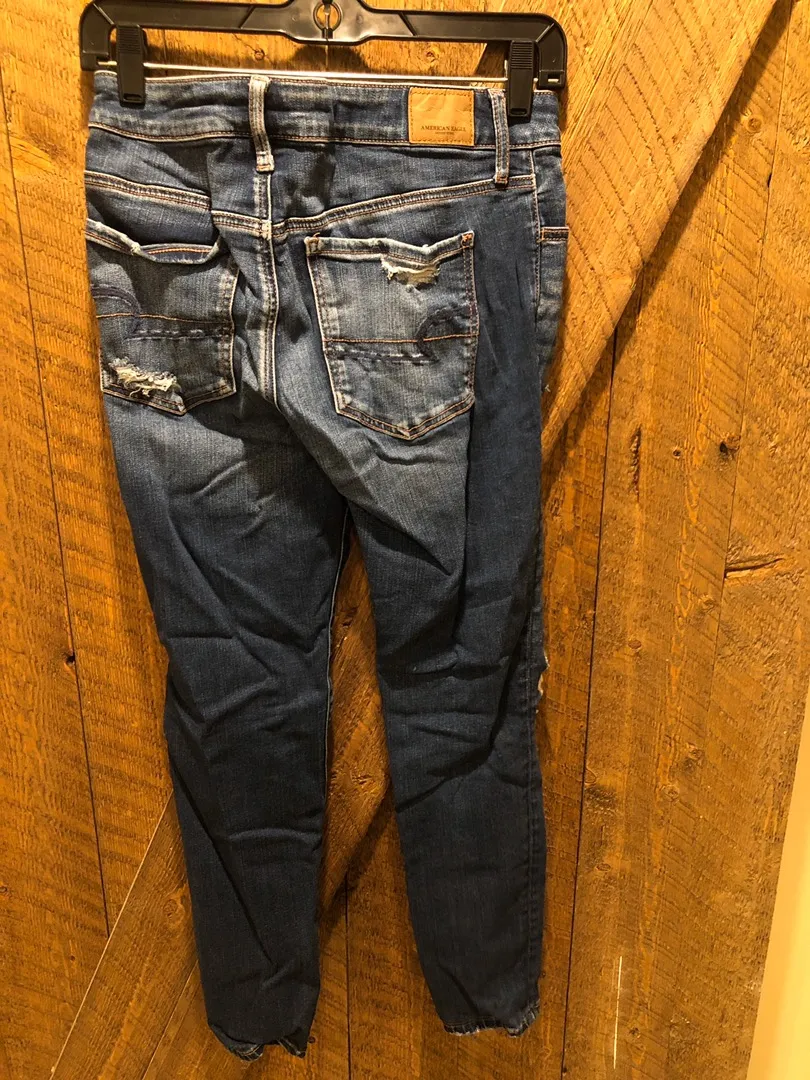 American Eagle Outfitters ripped jeans - Image 2