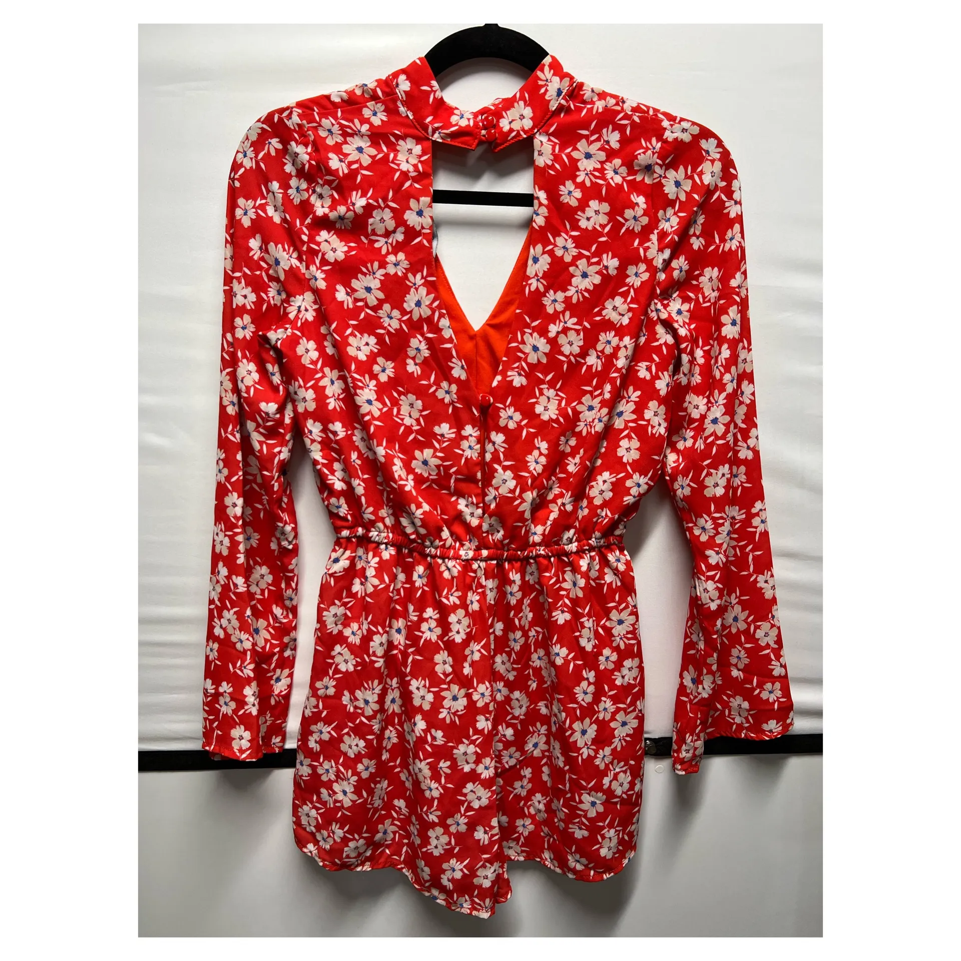 Long Sleeve Romper - Image 2