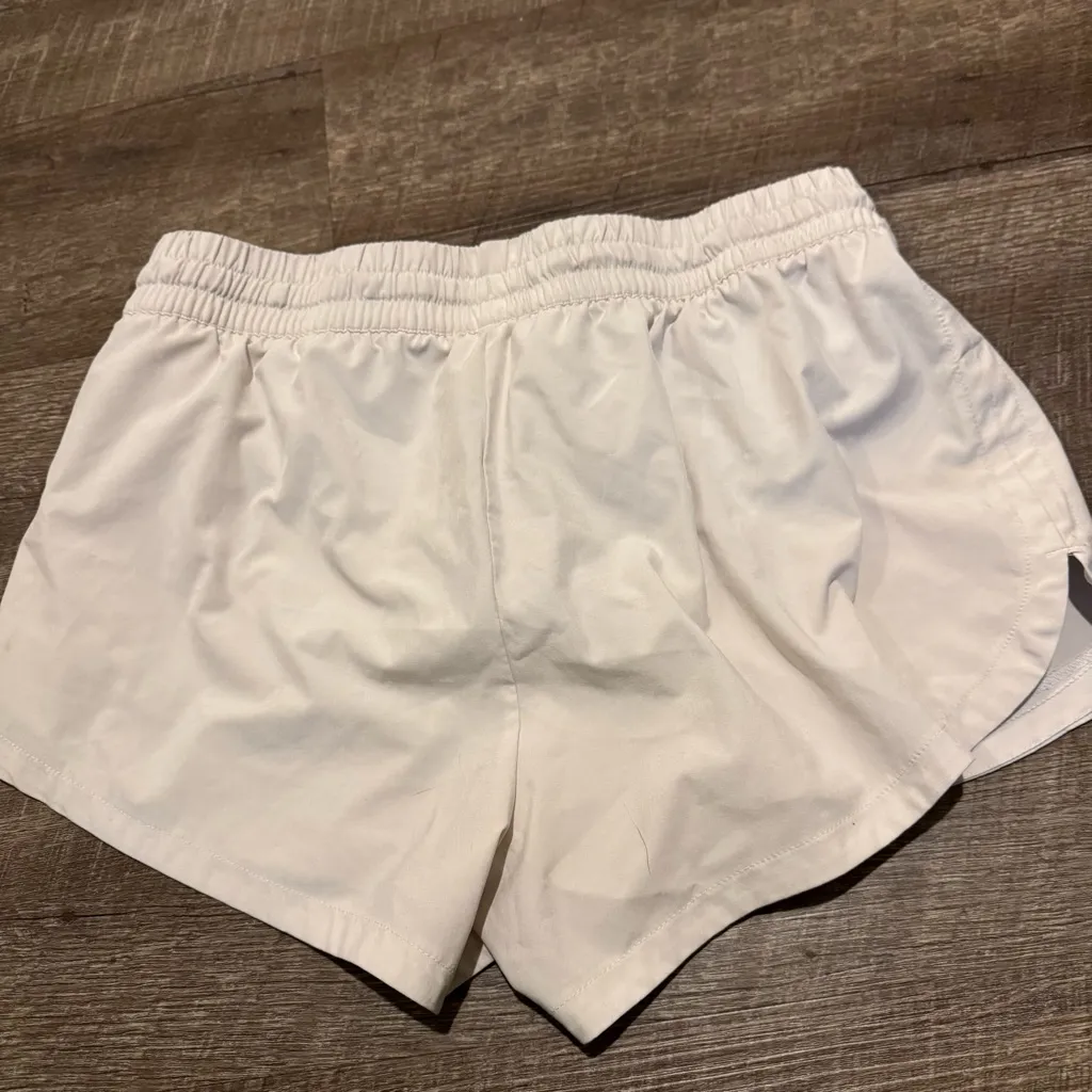 DSG White Athletic Running Shorts Size M - Image 5