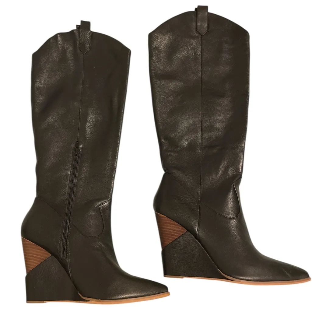 Jessica Simpson Black Over the Knee Boots - Image 5