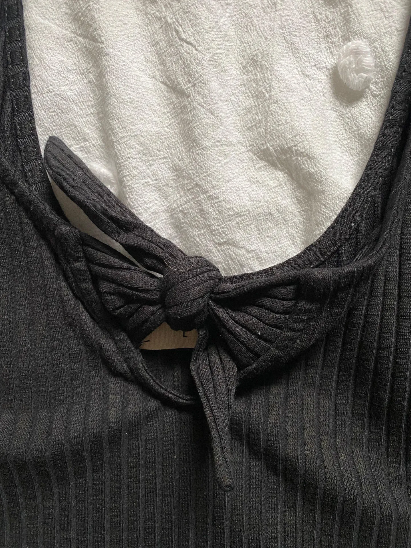 Black Knot Crop Top - Image 3