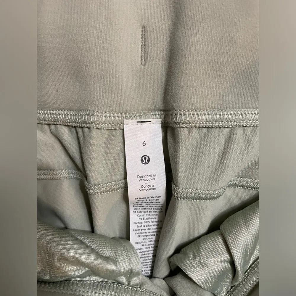 NWT Lululemon Ready To Rulu Joggers Green Fern Size 6 - Image 9