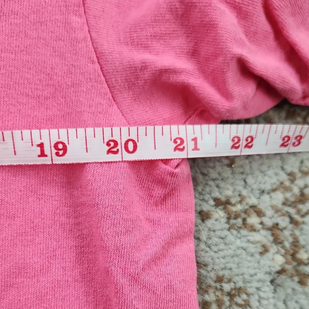 Simply Southern Salty Hair Don’t Care Short Sleeve Tee Pink Large - Image 6