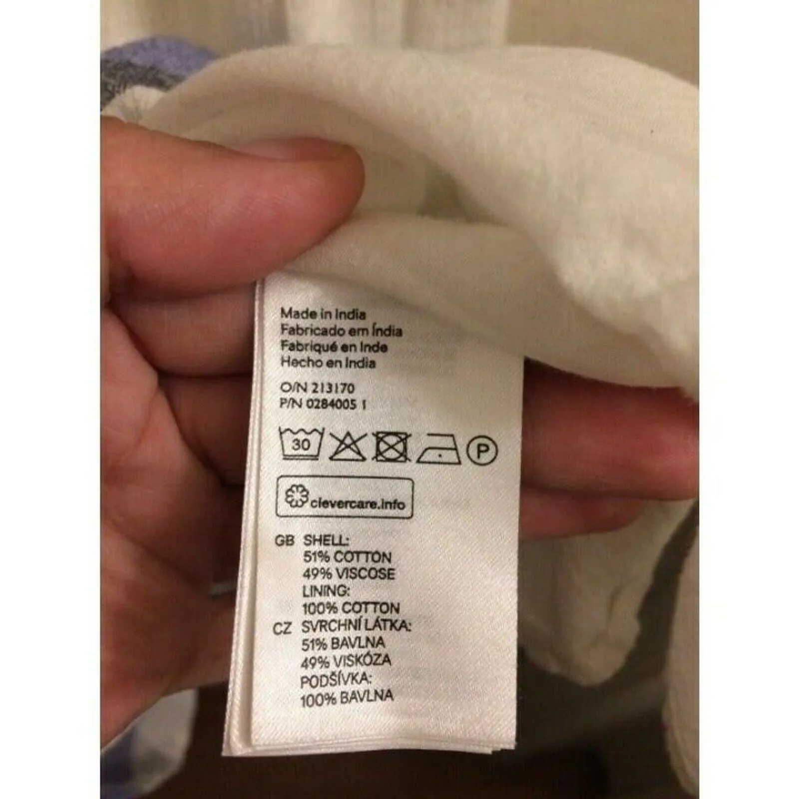 H&M Womens Dress Size 8 Preppy Minimalist Clean Girl Minimal Preppy Modern Boho - Image 7