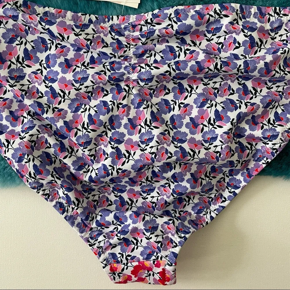 Jessica Simpson Women’s Floral Bikini Bottom Size L - Image 2