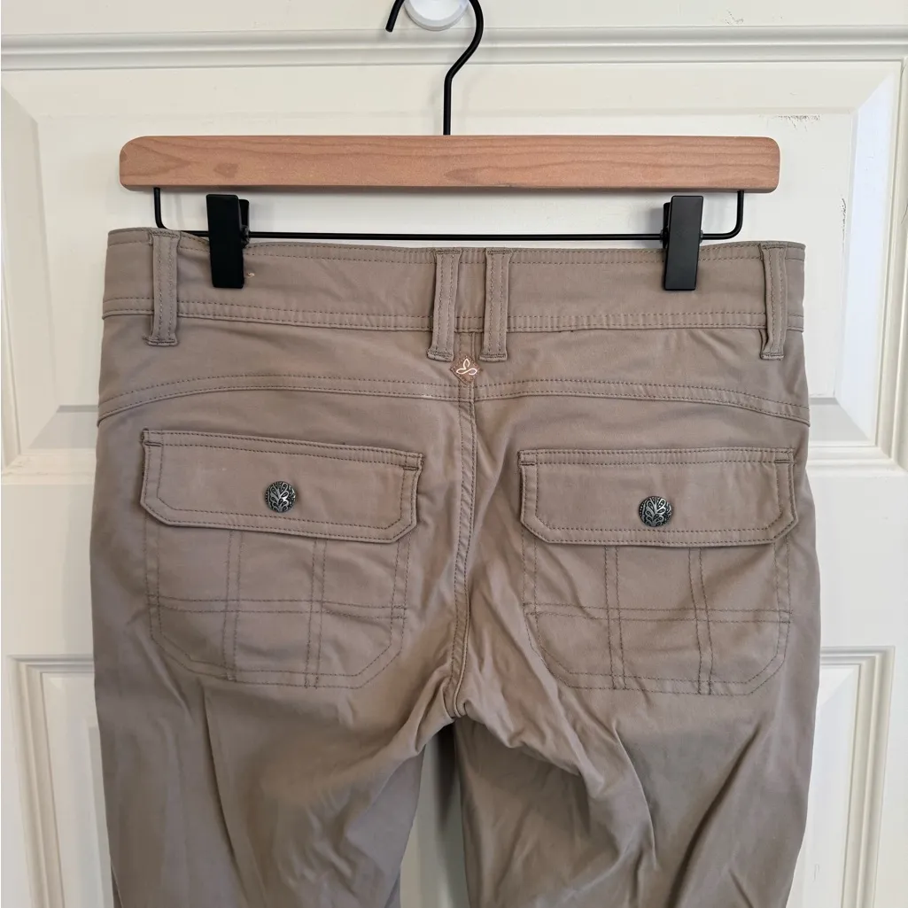 prAna  Women’s Tan Adjustable Transitional Hiking Pants - Image 10