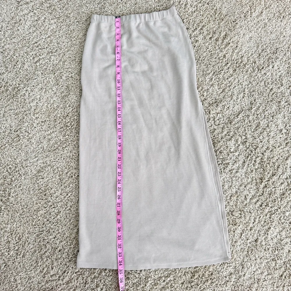 Reformation One Shoulder Crop Top Midi Skirt Set - Image 10