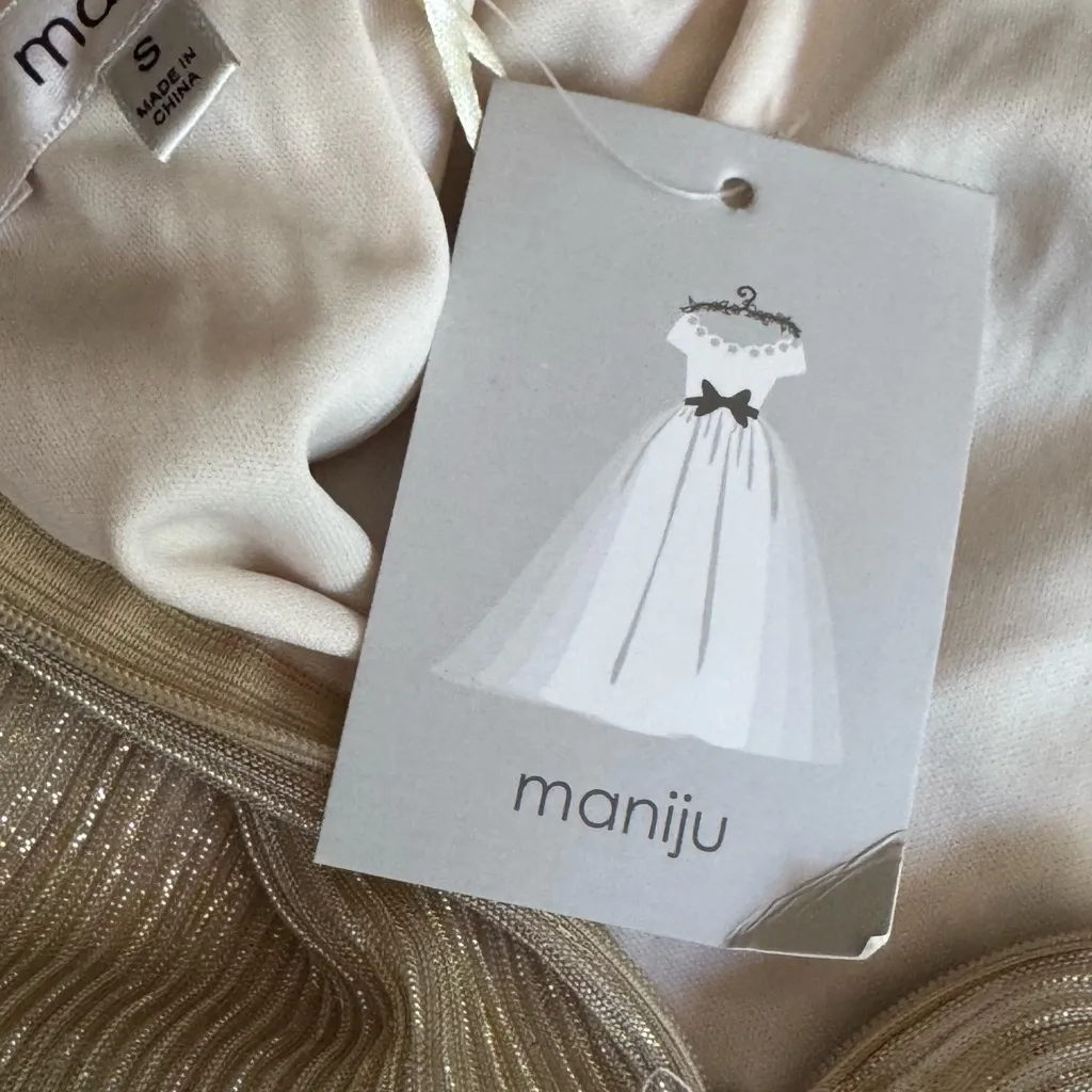 Maniju Women’s  Thin Strap Dress Sz S - Image 10