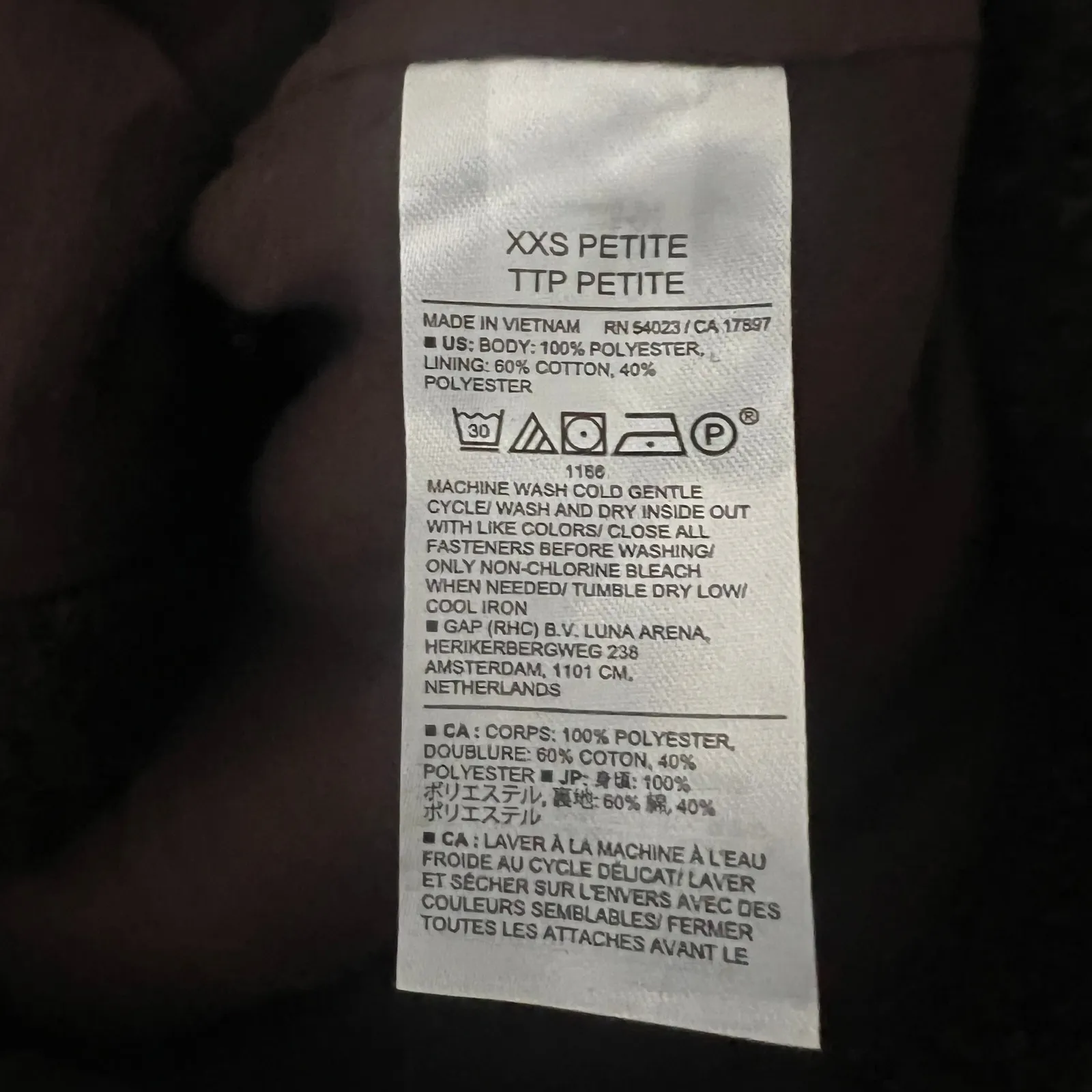 NWT Banana Republic Boucle Sherpa Moto Jacket Womens XXSP Brown Fall Minimalist - Image 6