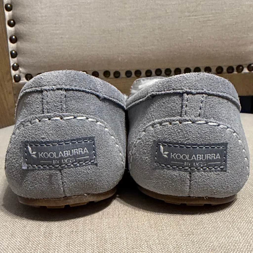 Koolaburra by UGG Gray Suede Moccasins, Women’s Size 8 - Image 2