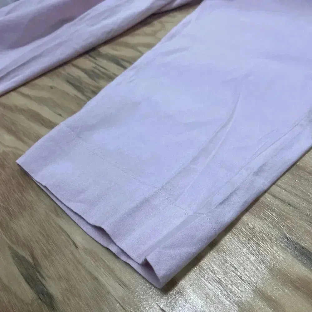 Vince Women’s Pants Pink Linen Blend Pull On Trouser Elastic Waist Size Large - Image 6