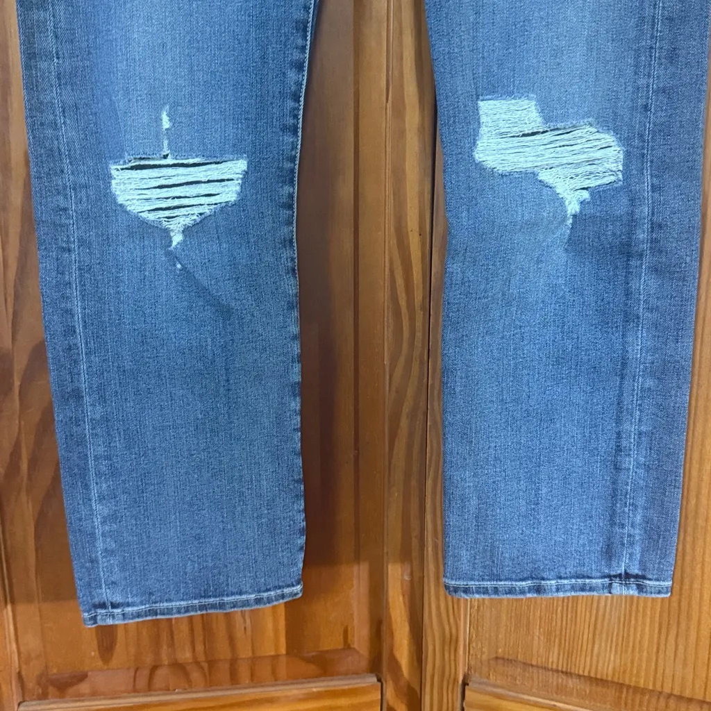 Edwin “Elin Crop” Jeans in Norway Destructed Blue Size 27 - Image 4