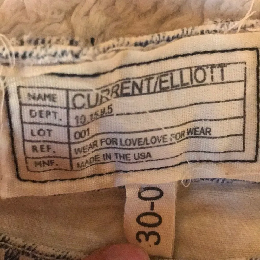 Current Elliott Checkered Girlfriend Denim… - Image 4