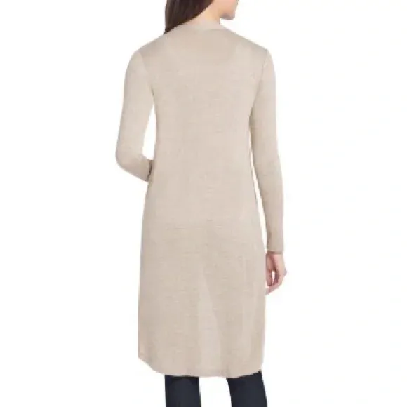 Ellen Tracy  Duster Cardigan Longline Sweater - size large - Image 2