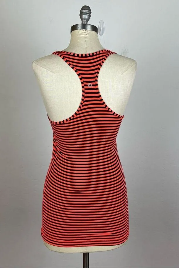 Lululemon Neon Red Racerback Tank Top - Image 6