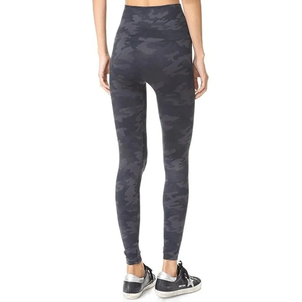 Spanx Look At Me Now Black Camo Leggings Small NWT - Image 7