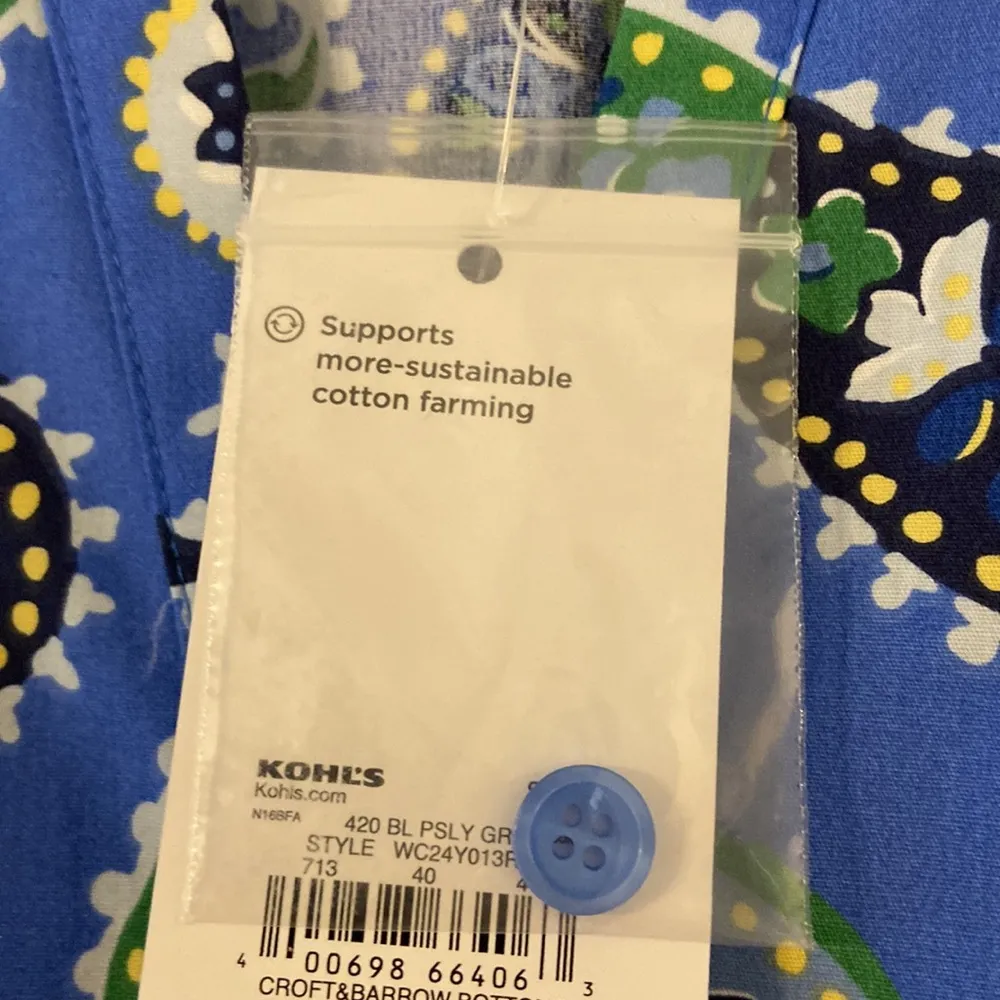 Croft & Barrow Dress size S brand new with tag length 42” bust 34” long sleeve - Image 4