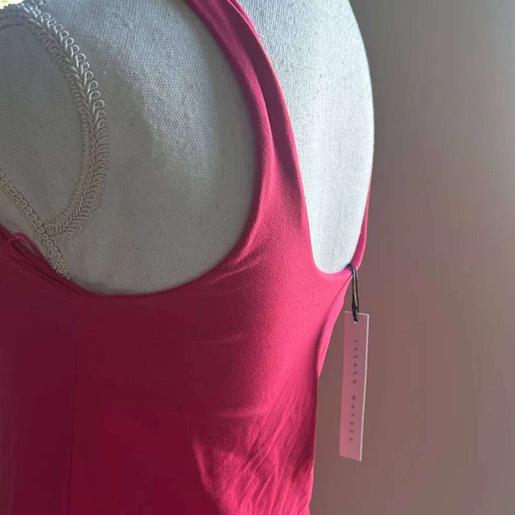 Susana Monaco Low Scoop Tank Shift Dress - Image 4